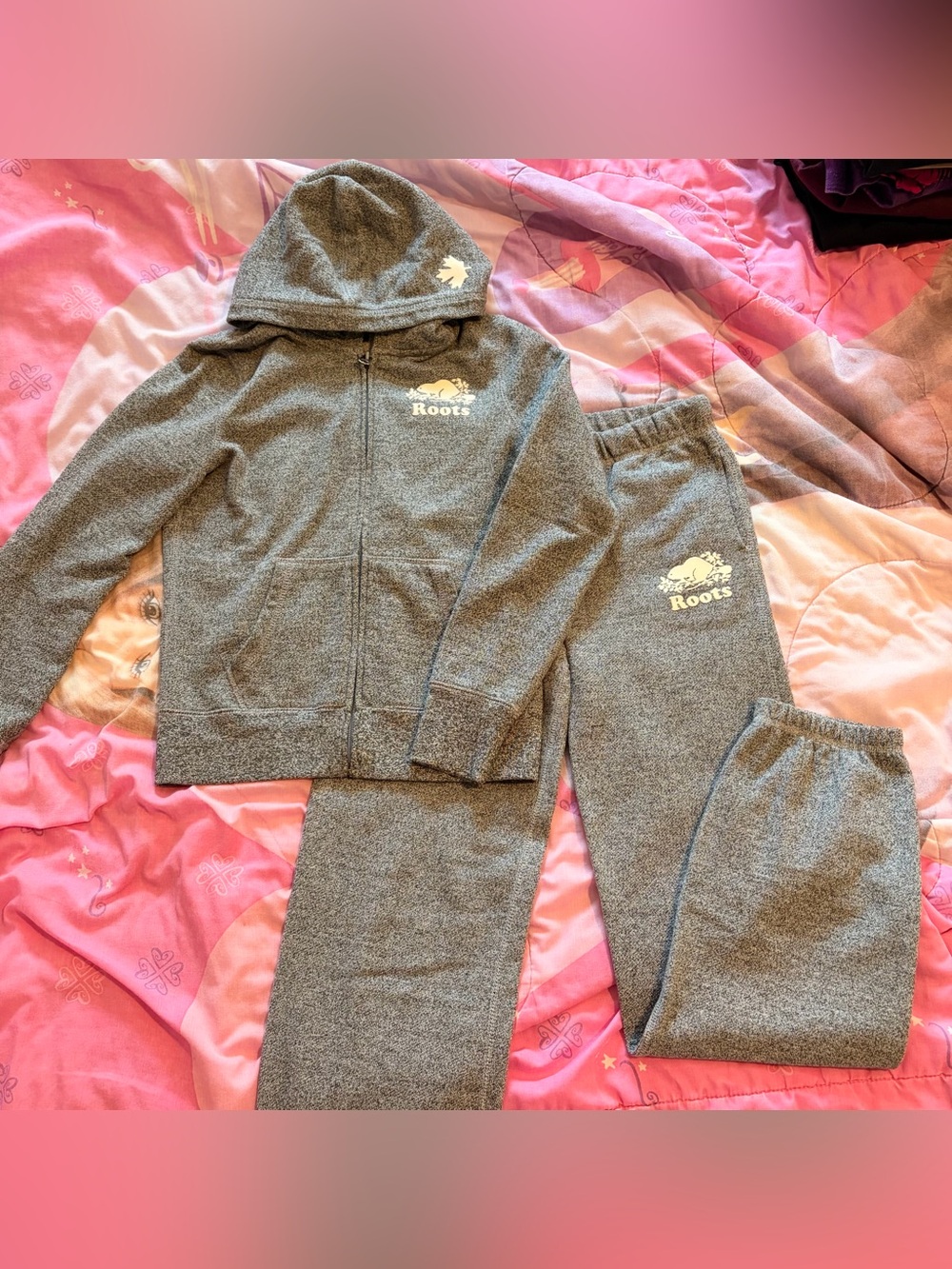 Roots Kids Salt & Pepper Tracksuit